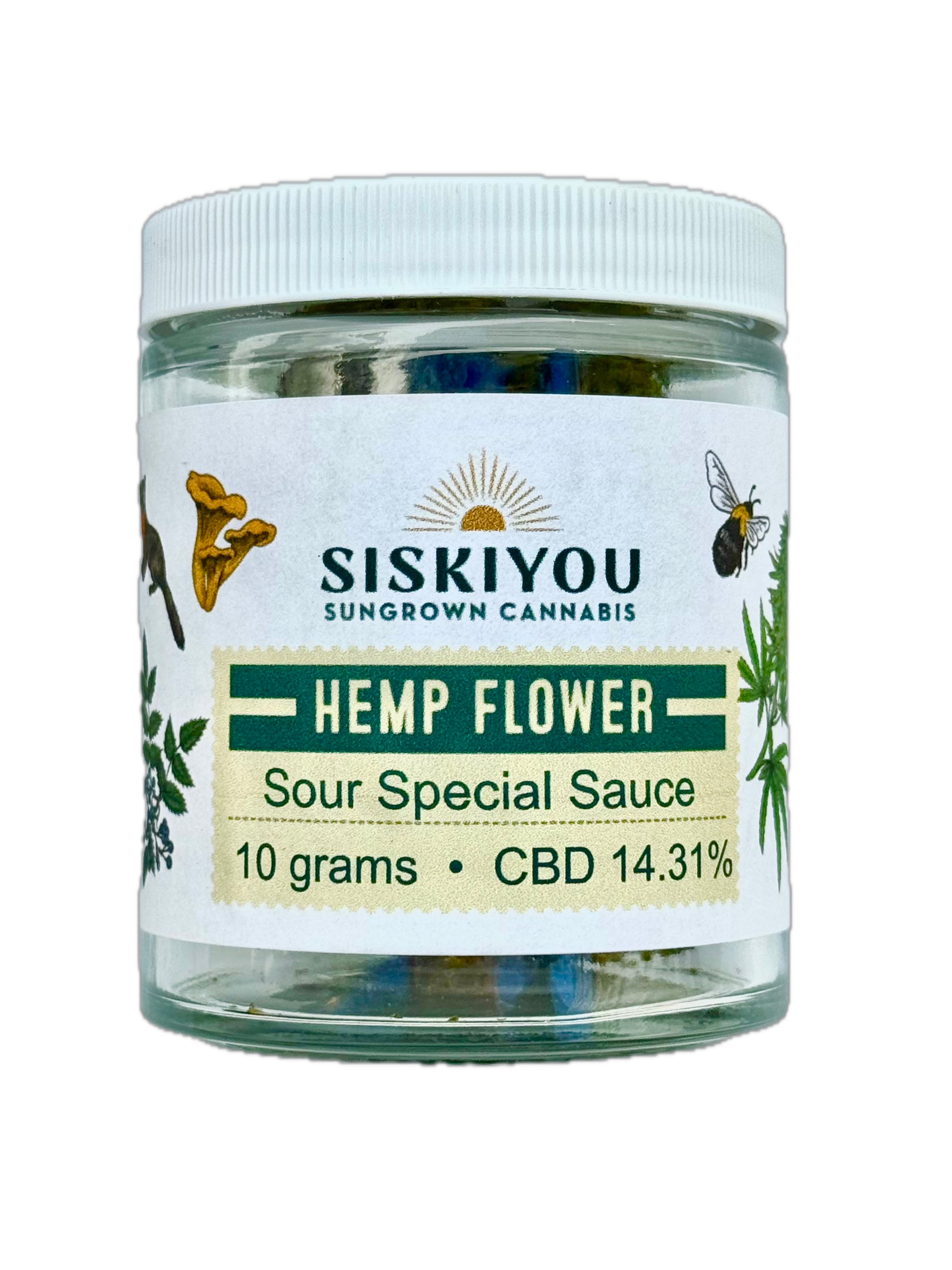 Hemp Flower - 10 gram Jar